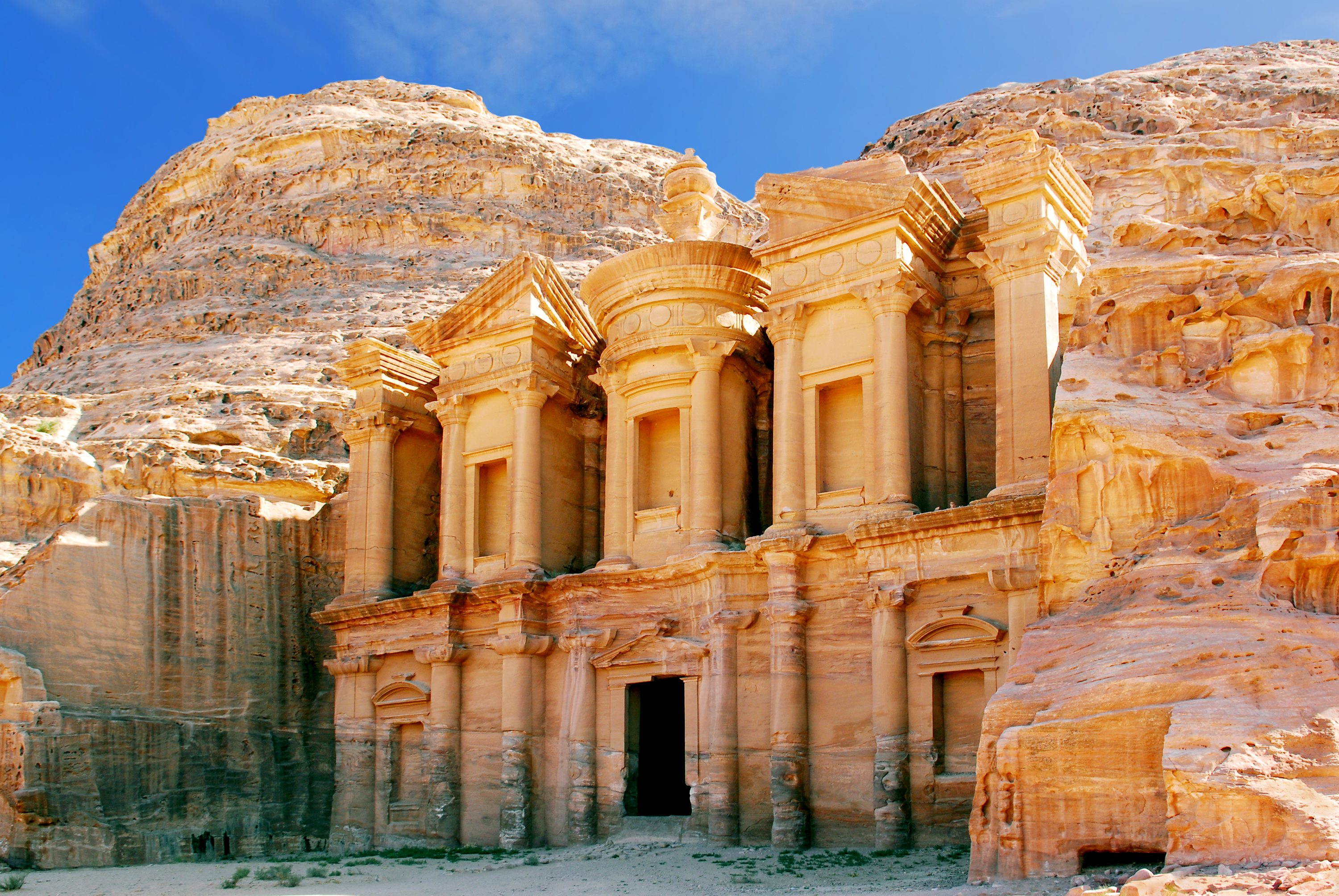 Jordania - Petra piękno wyciosane w skale