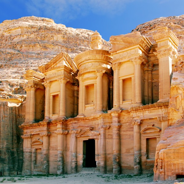 Jordania - Petra piękno wyciosane w skale